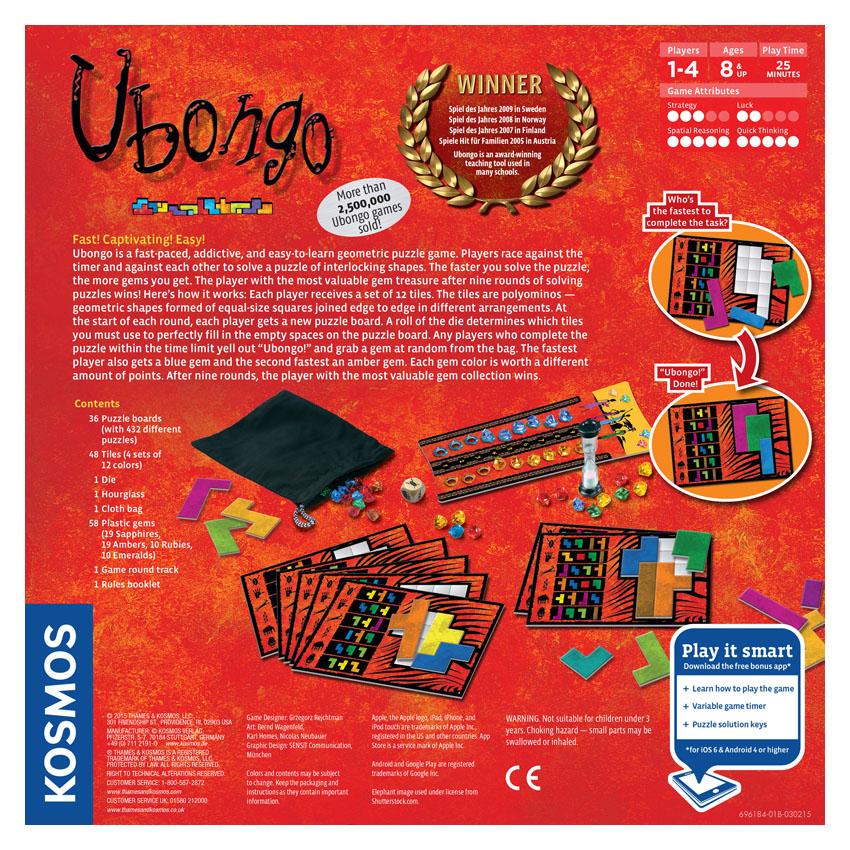 Thames Kosmos Thames &amp; Kosmos stalo žaidimas Ubongo (696184)