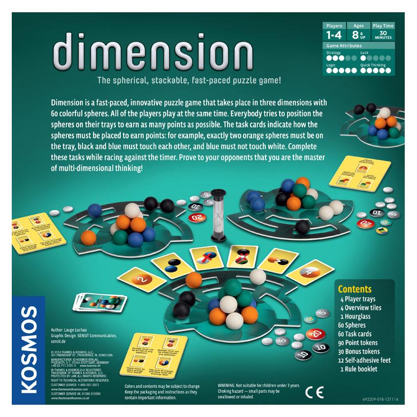 Thames Kosmos Thames &amp; Kosmos stalo žaidimas Dimension (692209)