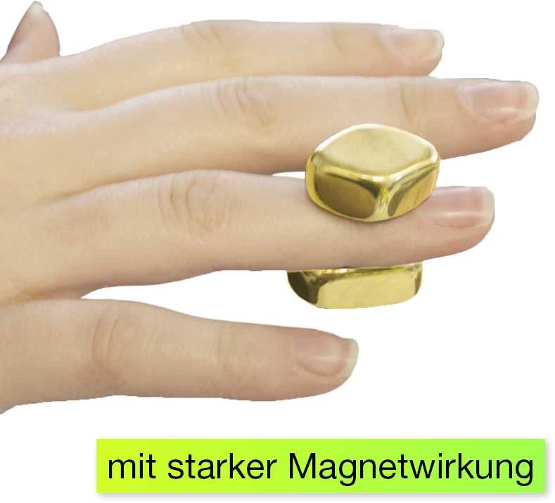 TimeTEX Aukso spalvos magnetiniai akmenėliai, 20 vnt. (TT93167)
