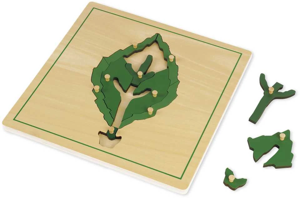 TimeTEX Dėlionė Lapas "Montessori Premium" (TT94782)