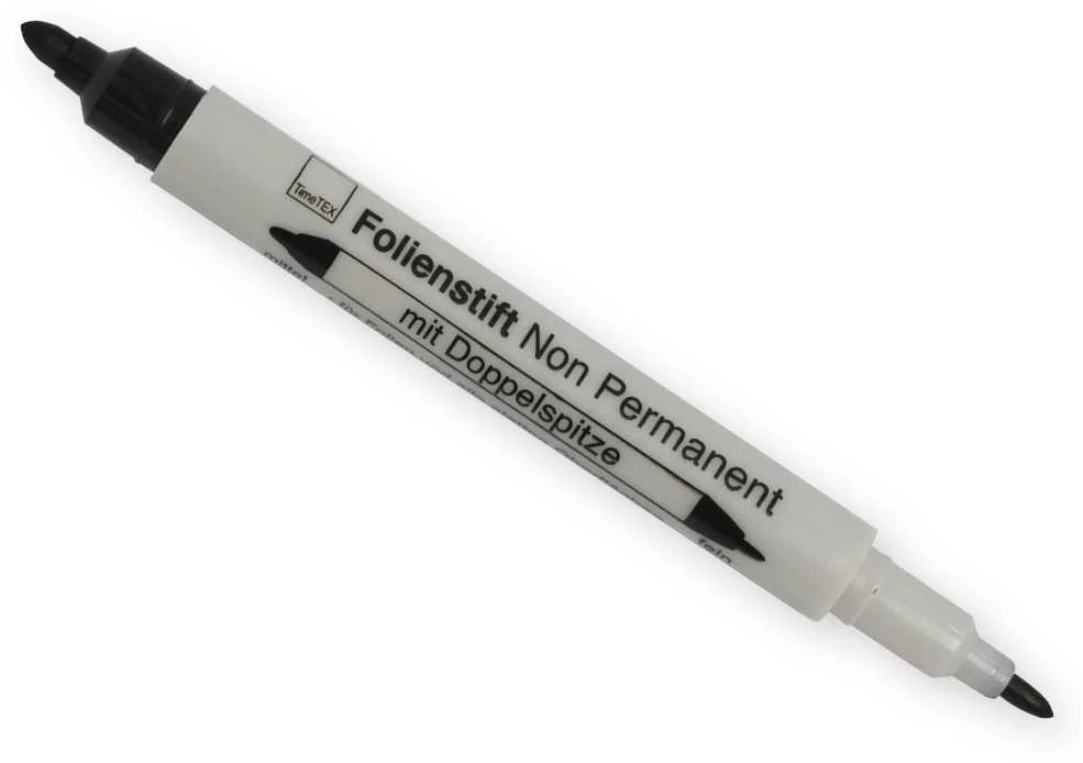 TimeTEX dvigubų žymeklių rinkinys, 4 vnt. (non-permanent, sausai nuvalomi), (TT62355)