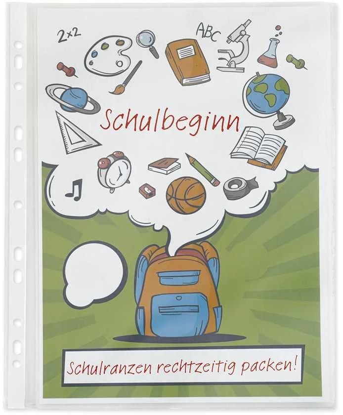 TimeTEX Įmaučių A4 + formato rinkinys, laminuotiems dokumentams, 80 my, 10 vnt. (TT64332)