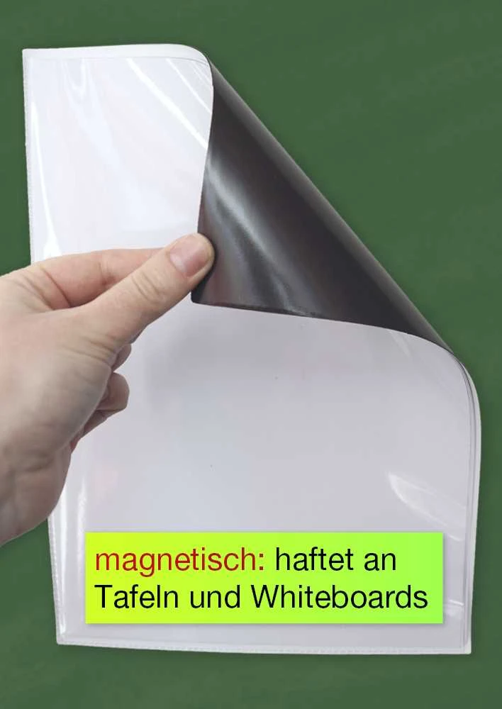 TimeTEX magnetinė kišenė, balta (TT92731)