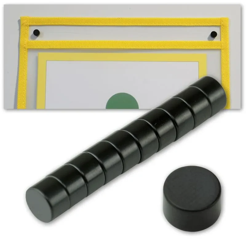 TimeTEX Neodimio magnetų rinkinys, 10 vnt., 8 mm skersmens, 5 mm aukščio (TT93127)