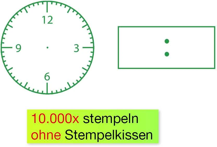 TimeTEX Perpetuum šilkografinis antspaudas - Laikas (TT62988)