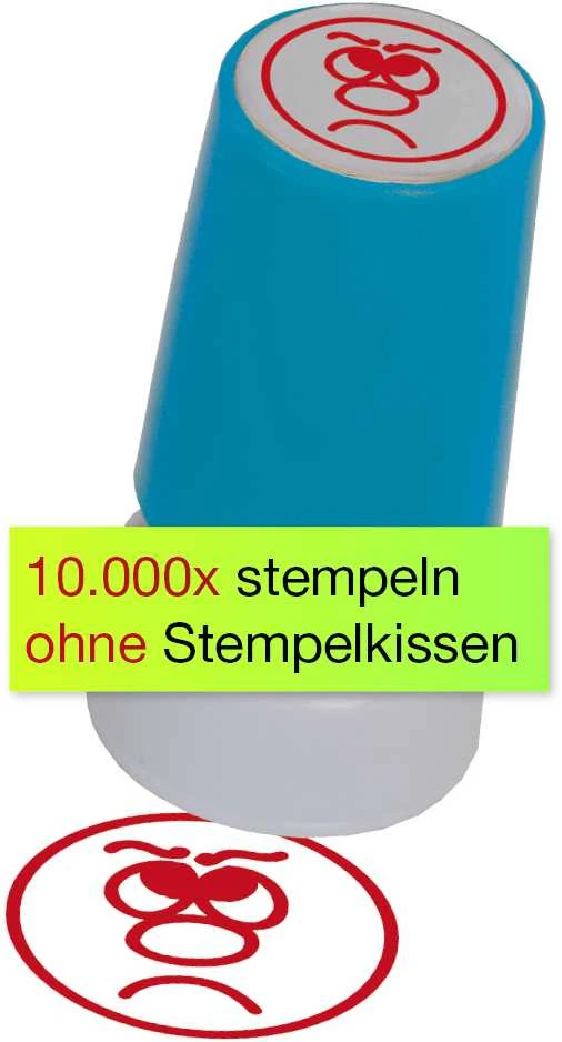 TimeTEX Perpetuum šilkografinis antspaudas su liūdnu veideliu (TT62962)