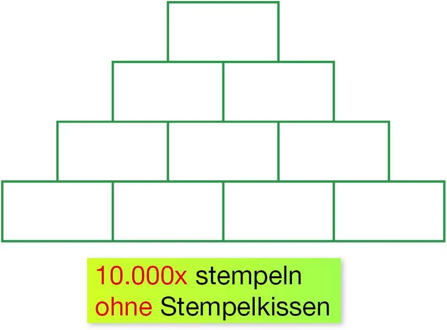 Dėlionė TimeTEX Perpetuum šilkografinis antspaudas - skaičiavimo piramidė (TT62982)