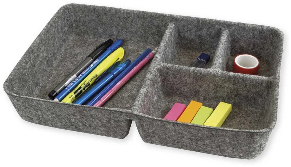 TimeTEX Pieštukinė iš veltinio Filzi, pilka (TT80015)