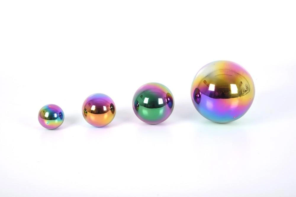 Tickit Kiti Veidrodiniai, vaivorykštiniai kamuoliukai, 4 vnt. (CM72221)