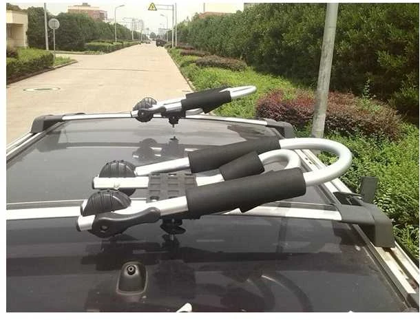 Automobilis stogo laikiklis baidarei AMBER KAYAK RACK J-STYLE FOLDABLE, Sulankstoma, Komplektas.