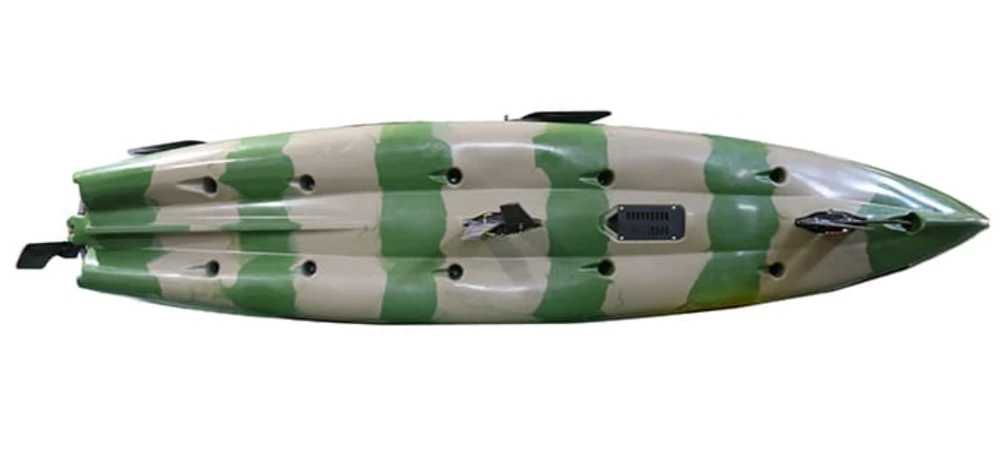 Dvivietė žvejybinė minama baidarė AMBER CARP TANDEM 13.5, 410 x 90 x 39 cm