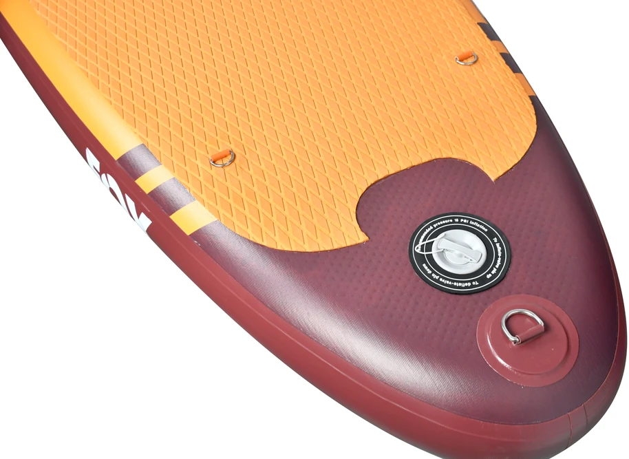 Pripučiamos irklentės komplektas AMBER FOX 12.4 V2, 376 x 87 x15 cm, iki 230 kg, 15 psi