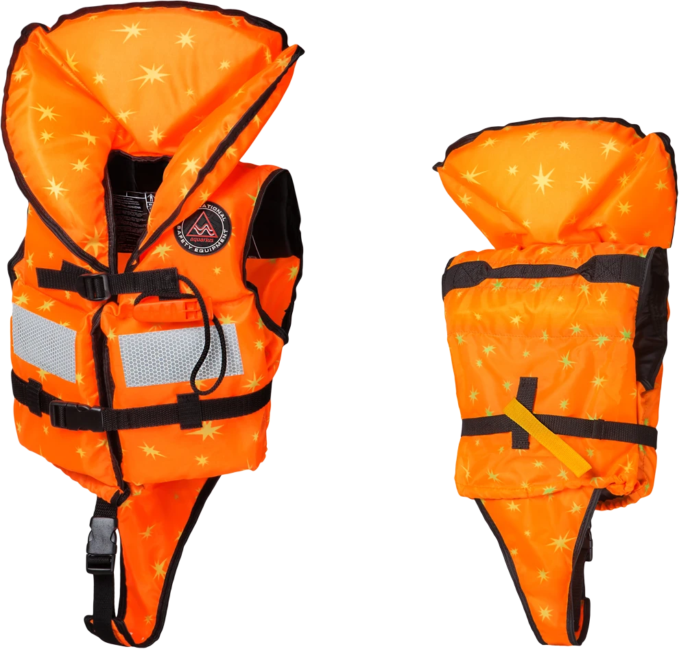 Vaikiška gelbėjimosi liemenė AQUARIUS CHILD, 15-30 kg (CHILD), Oranžinė, CE