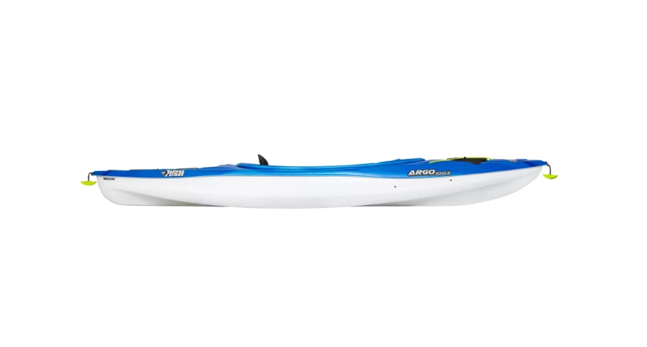 Pelican Argo 100X vienvietė baidarė, šoninis vaizdas