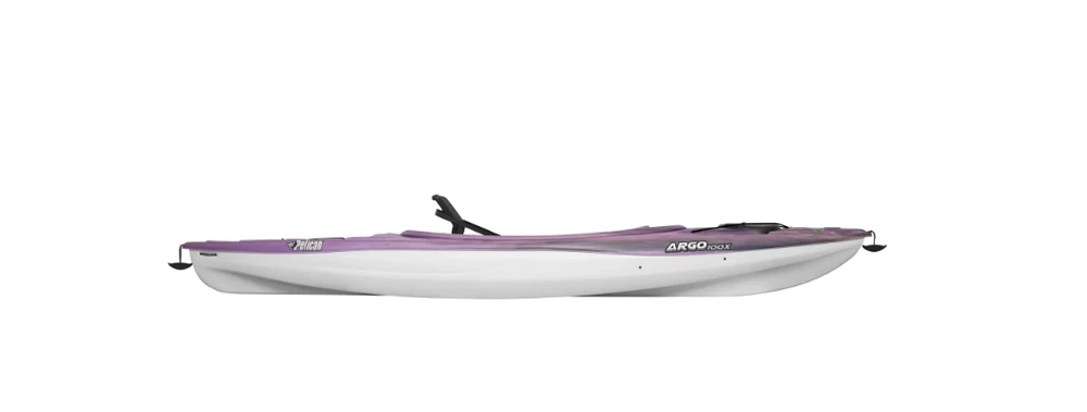 Vienvietė baidarė PELICAN ARGO 100X EXO, 411 x 81 x 38 cm, Amethyst, RAM-X