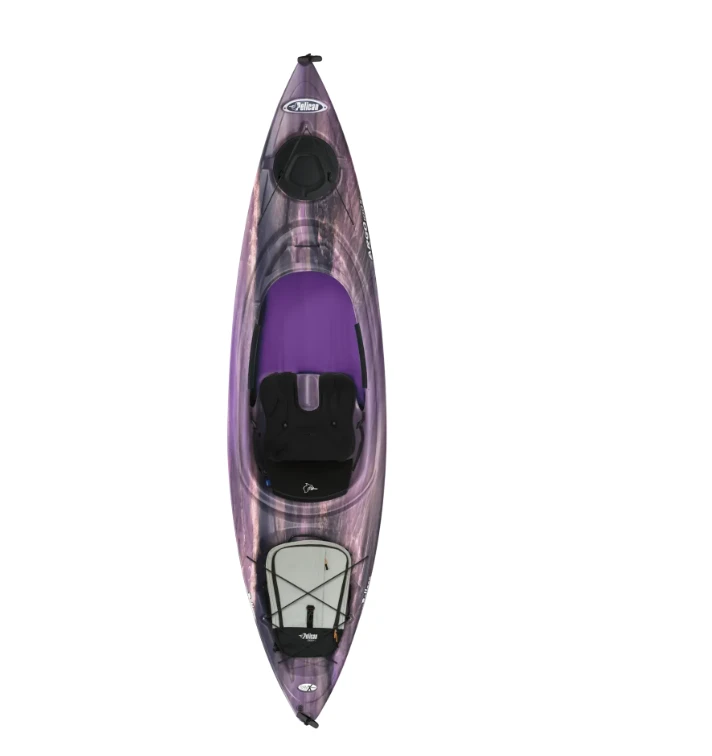Vienvietė baidarė PELICAN ARGO 100X EXO, 411 x 81 x 38 cm, Amethyst, RAM-X