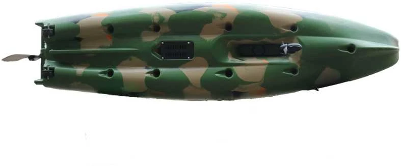 Vienvietė minama žvejybinė baidarė AMBER TROUT 10.5, PROP pedal, 320 x 85 x37 cm, Jungle Camo, HDPE