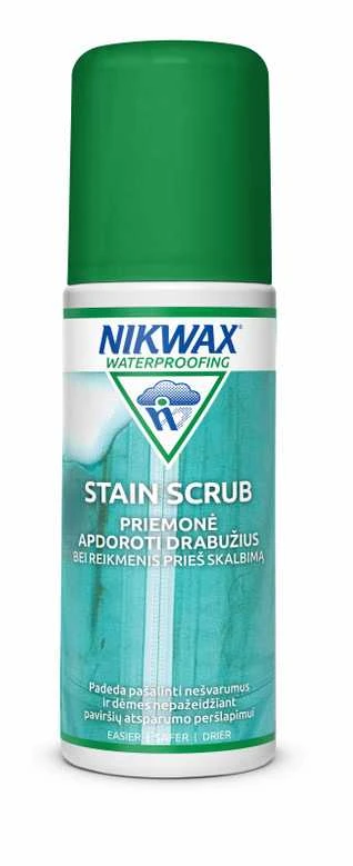 Nikwax Stain Scrub drabužių valymo priemonė