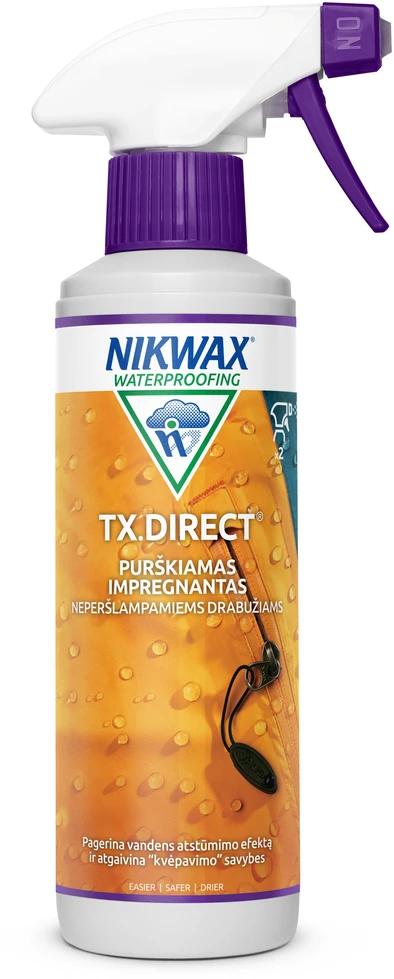 Purškiamas impregnantas Nikwax Tx.Direct purškiamas