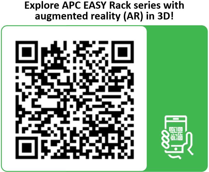 Schneider Electric Apc Easy Rack 800mm/42U/1200mm su stogu, šoniniu skydeliu, ratukais, kojomis ir 4 laikikliais, be dugno, juodas