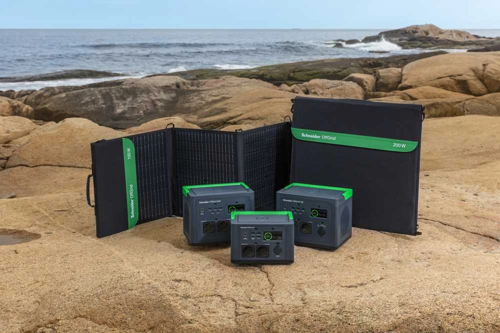 Apc Nešiojama saulės baterija „Schneider OffGrid“, 200 W