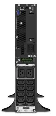 APC Smart-UPS On-Line Dviguba konversija (prisijungus) 2200 VA 1980 W 10 AC išvestis(ys / čių)