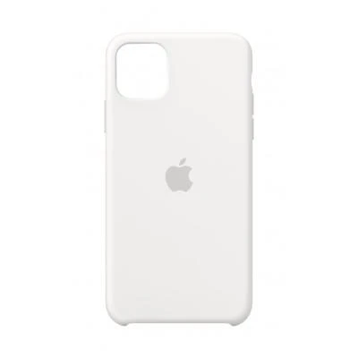 Apple iPhone 11 Pro Max Silikoninis dėklas - Baltas