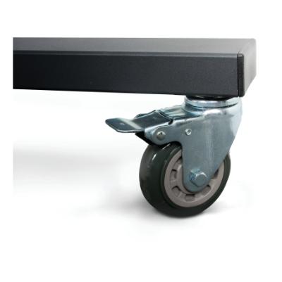 Laikiklis B Tech „Tech“ itin didelis universalus plokščiųjų ekranų vežimėlis / grindų stovas (VESA 1100 x 700) – 1,5 m Ø60 mm stulpai