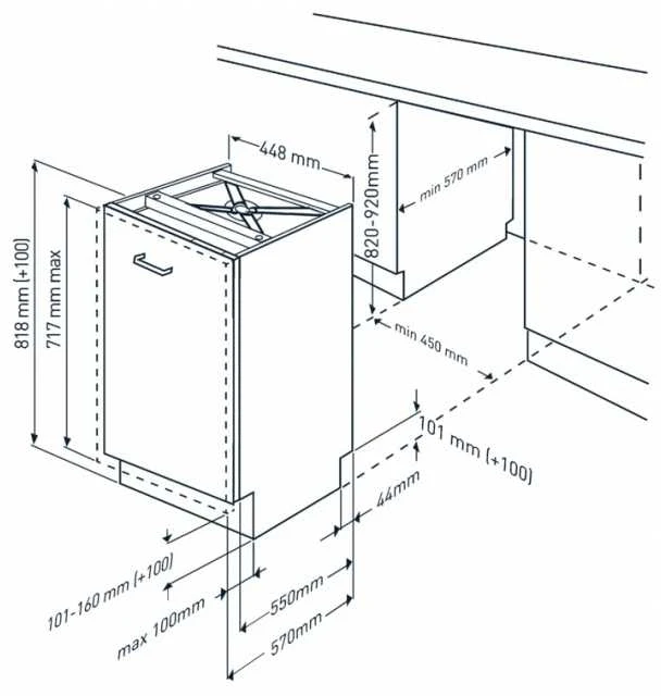 Indaplovė BEKO BDIS38120Q
