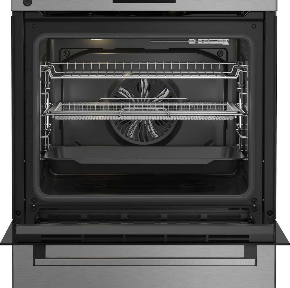 Viryklė BEKO Cooker FBMA62330TXDSN, Plotis 60 cm, A, Gas/Electric, LED screen