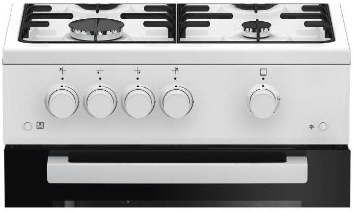 Dujinė viryklė su dujine orkaite BEKO FSG52020FW