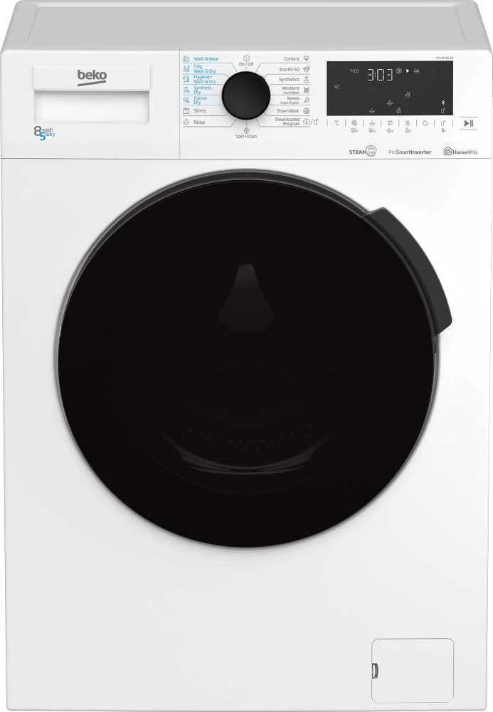 BEKO Skalbimo mašina - Džiovintuvas HTV 8716 X0 8kg - 5kg, 1400rpm, D energijos klasė (senas A), Gylis 59 cm, Inverterinis variklis, HomeWhiz