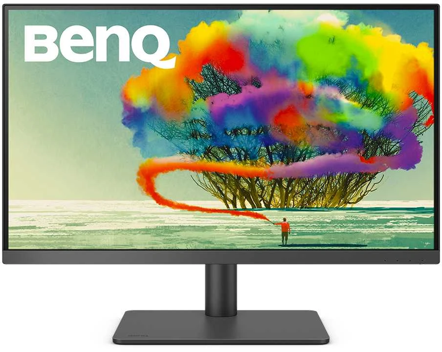 Monitorius BENQ PD2705U 27 colių LED 3840x2160 16:9 350cd/m2 5ms HDMI/DP/USB-C PD65W Juodas
