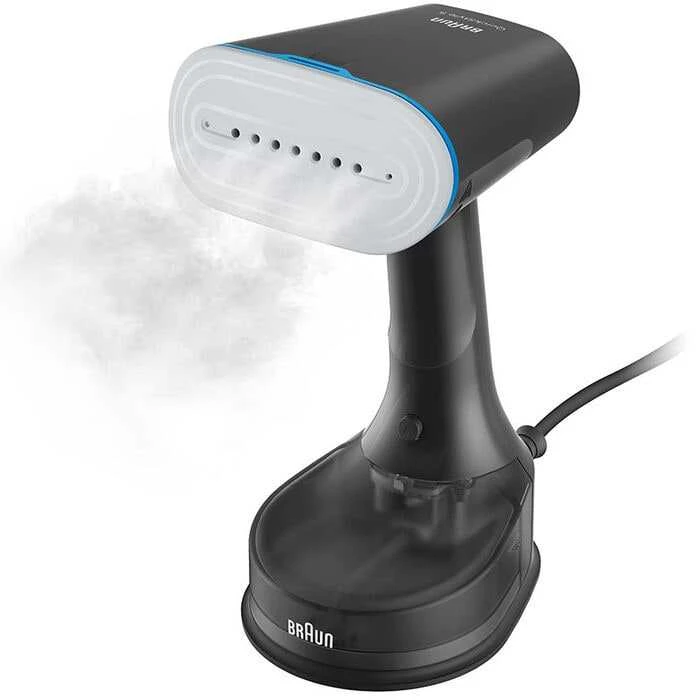 BRAUN QuickStyle 5 garintuvas skleidžia garus