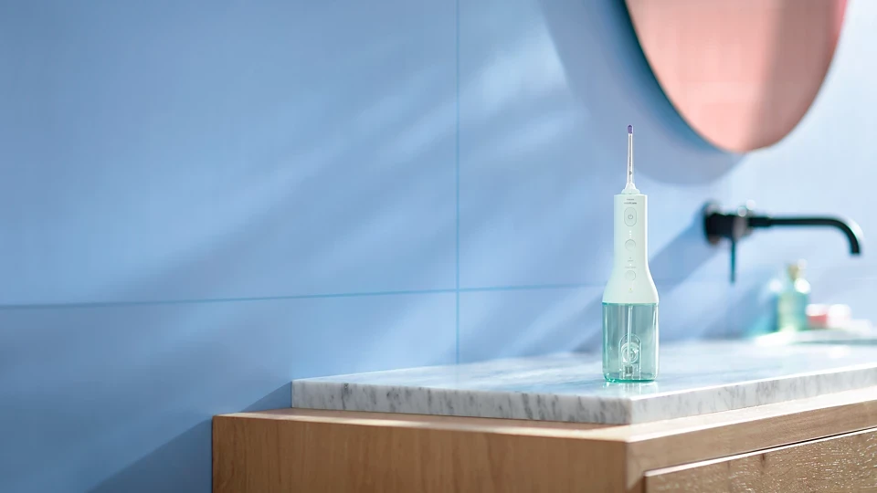 Burnos irigatorius Philips Sonicare Cordless Power Flosser 3000 HX3826/24