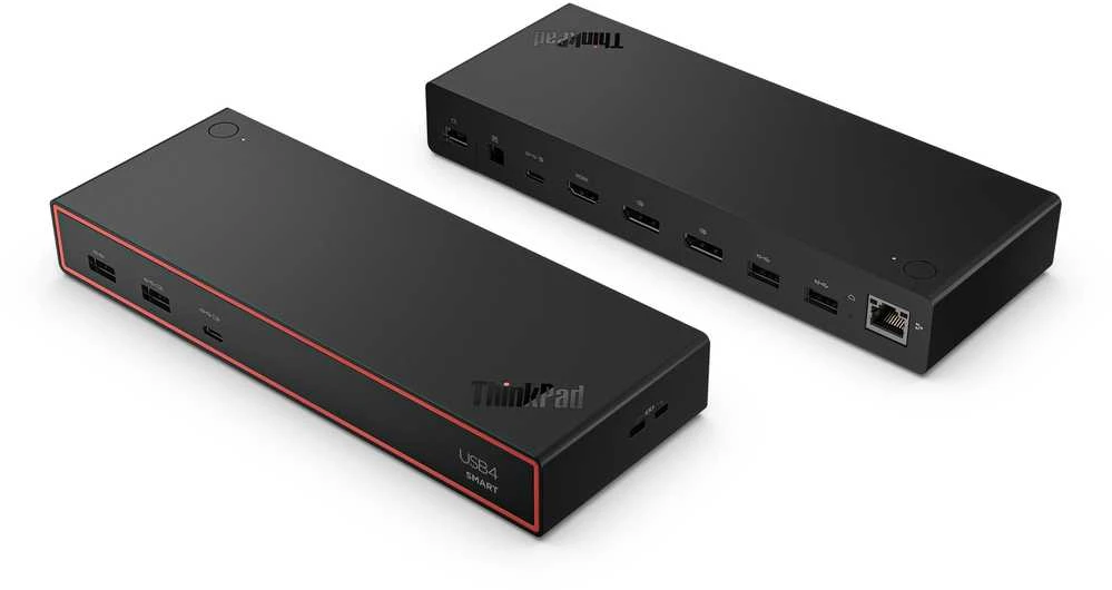 Lenovo USB4 Smart Dock dviejų stotelių rinkinys