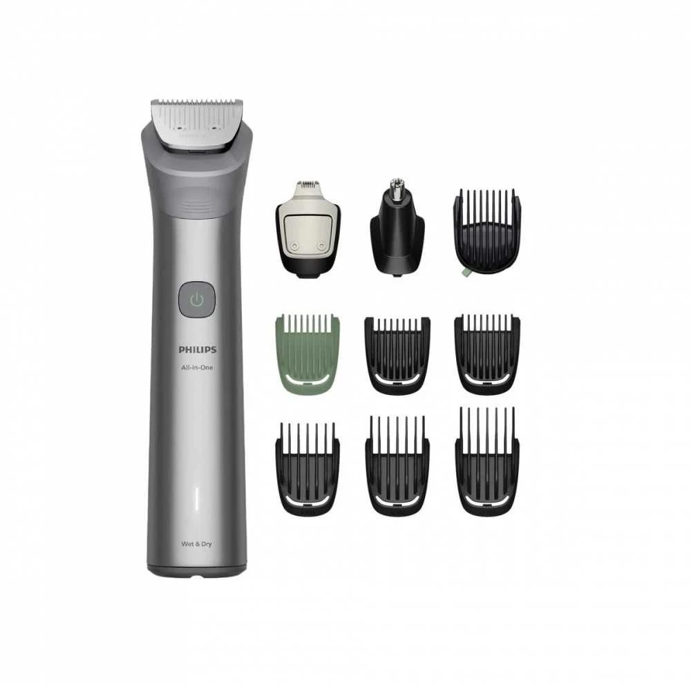 Daugiafunkcis „dešimt viename“ kūno ir veido skustuvas Philips All-in-One Trimmer Series 5000 MG5921/15 (Pažeista pakuotė)