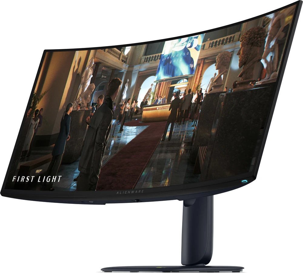 Monitorius Dell LCD AW3426DW 34" QD-OLED UW-QHD/3440×1440/HDMI,DP,USB,USB-C/Juodas | Dell