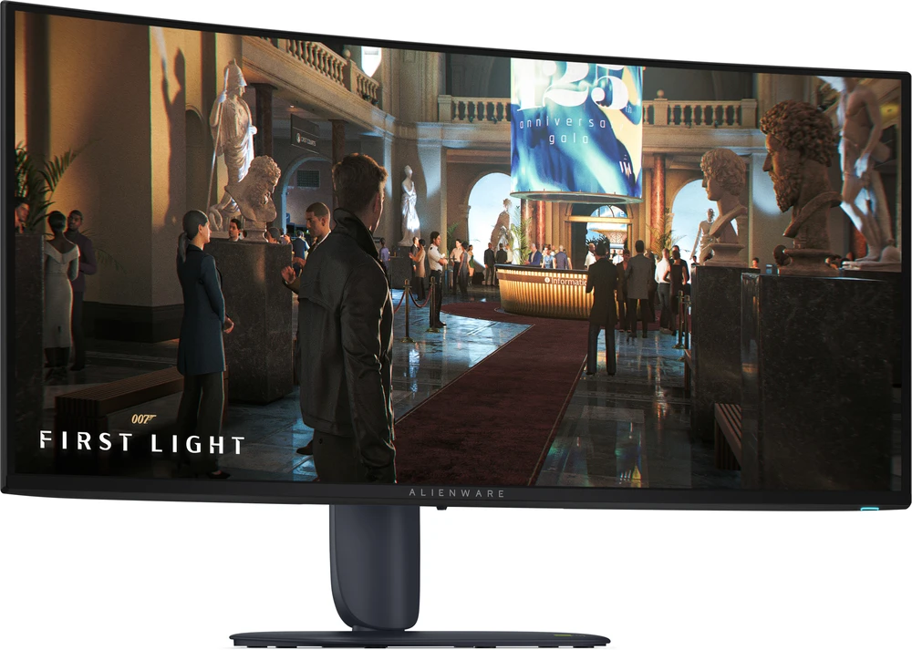 Monitorius Dell LCD AW3426DW 34" QD-OLED UW-QHD/3440×1440/HDMI,DP,USB,USB-C/Juodas | Dell