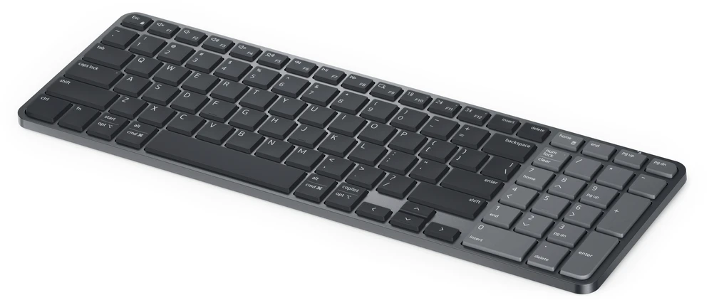 Dell Pro 7 Rechargeable Compact Klaviatūra - KB746 - US International (QWERTY)
