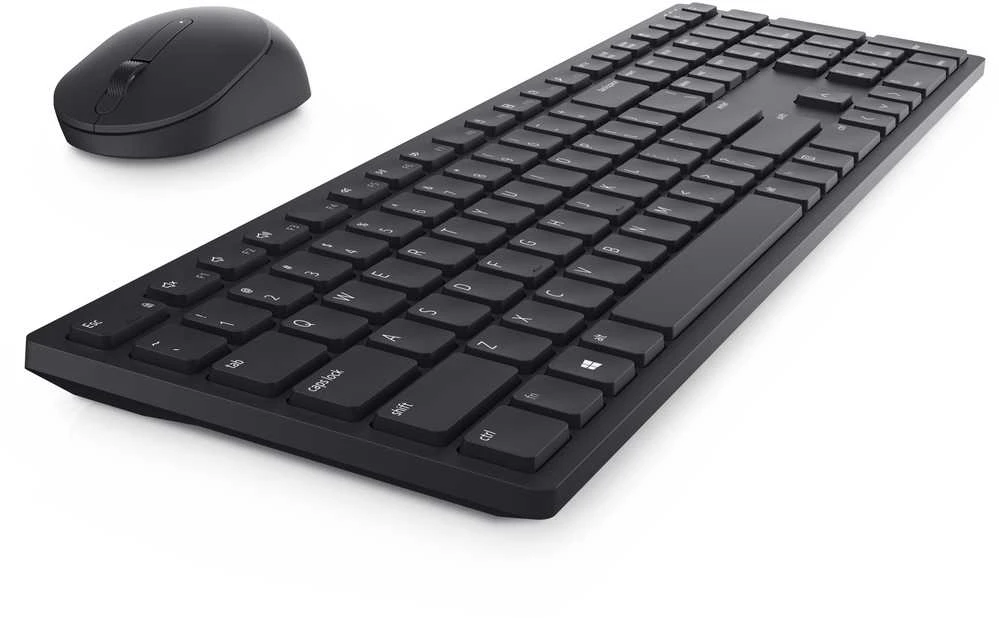 Dell Pro Belaidė klaviatūra ir pelė - KM5221W - Russian (QWERTY) (RTL BOX)