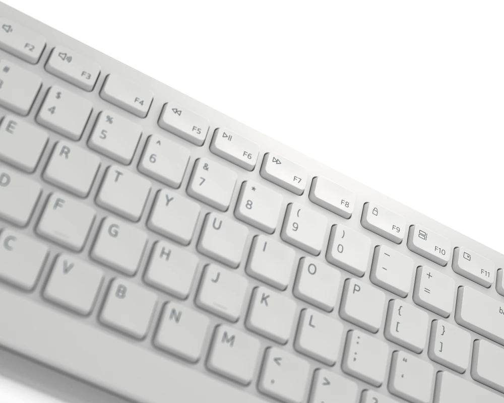 Dell Pro Belaidė klaviatūra ir pelė - KM5221W - US International (QWERTY) - Baltas