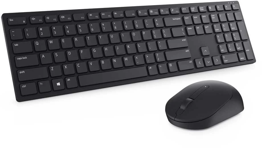 Dell Pro Belaidė klaviatūra ir pelė - KM5221W - Russian (QWERTY) (RTL BOX)