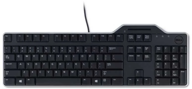 „Dell Smartcard Klaviatūra“ – KB813 – estų (QWERTY)
