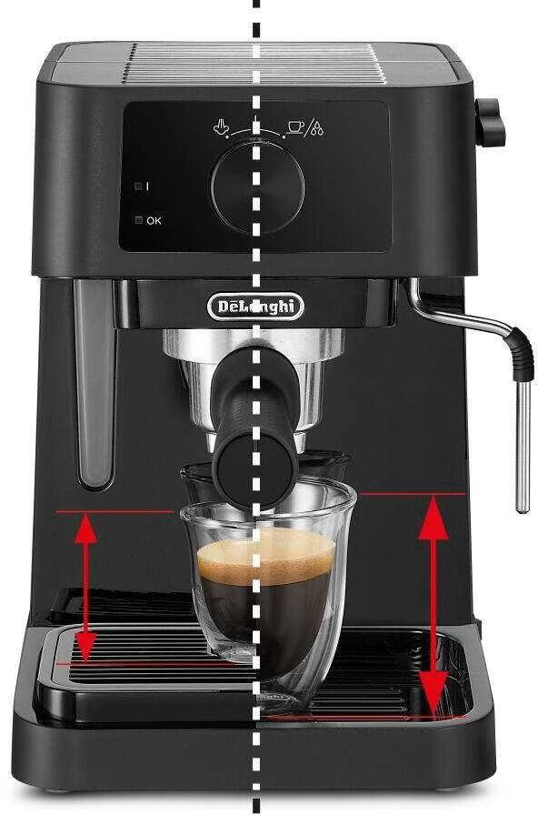 DELONGHI EC230.BK espresso, cappuccino Kavos aparatas, juodas