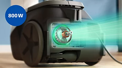 „Philips 2000“ serijos dulkių siurblys su maišeliu XD2152/12, 800 W (Pažeista pakuotė) aprašymas - Prekės nuotrauka