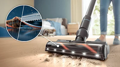 Philips 7000 serijos belaidis dulkių siurblys-šluota XC7163/01 (Pažeista pakuotė) aprašymas - Prekės nuotrauka