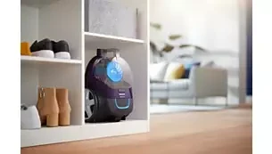 Dulkių siurblys Philips PowerPro Compact FC9333/09, Violetinės spalvos aprašymas - Prekės nuotrauka