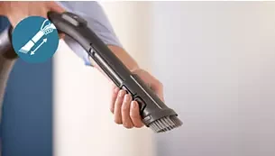 Dulkių siurblys Philips PowerPro Compact FC9333/09, Violetinės spalvos aprašymas - Prekės nuotrauka