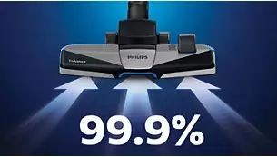 Dulkių siurblys Philips PowerPro Expert FC9744/09, Juodos/Žalios spalvos aprašymas - Prekės nuotrauka